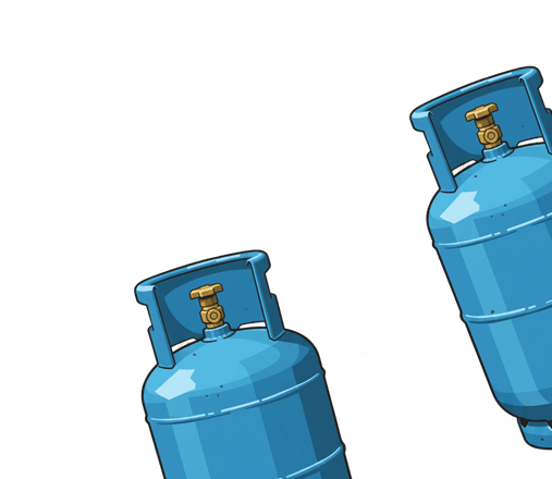 2 баллона по 3.5 кг